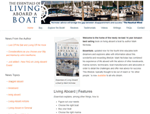 Tablet Screenshot of livingaboard.net